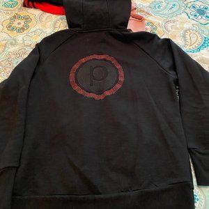 Tavi Noir Pure Barre Circle P Embroidered Jacket